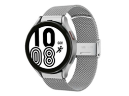 Pulseira De Aço Com Fivela Milan Para Samsung Galaxy Watch 4 40mm / 44mm