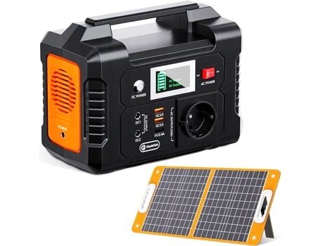 Power Bank FLASHFISH E200 200W 151Wh+Painel Solar FLASHFISH Tsp60W