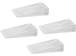 Conjunto De 4 Cunhas Nivelamento Borracha Antiderrapantes Para Pés Mesa E Proteção Pisos Irregulares Em Casa No
