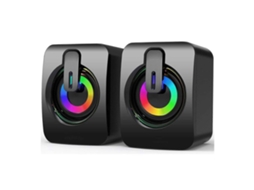 Alto Falantes Estéreo Surround Para Computador, Alto Falantes Usb De 3,5 Mm Para Pc, Laptop, Notebook. Olysi Shop