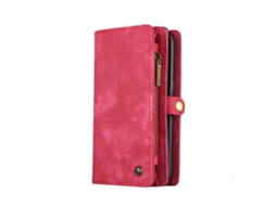 Capa LAXISCREED Galaxy S7 Couro Cartão Zipper