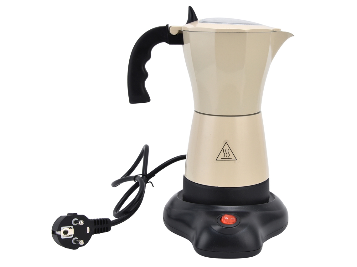 Cafeteira Moka Elétrica Em Alumínio Laxiscreed Para Café De 220v, Ideal Para Uso Doméstico
