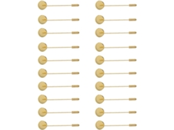 20-bandejas De Metal Dourado Para Broches, Base Para Broches Longos, Alfinetes De Segurança Para Artesanato E Acessórios