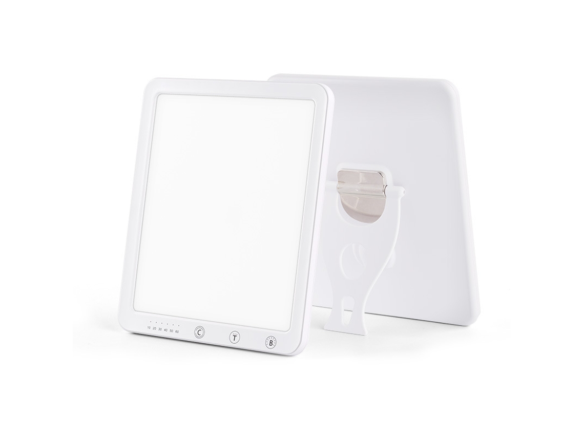 Luminária De Terapia De Luz Sad De Três Cores Jsk-40 Branca Adaptador Dc Ue*