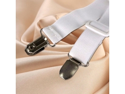 Grampos De Cama Ajustáveis ​​- Prenda Seus Lençóis Com Tiras Elásticas