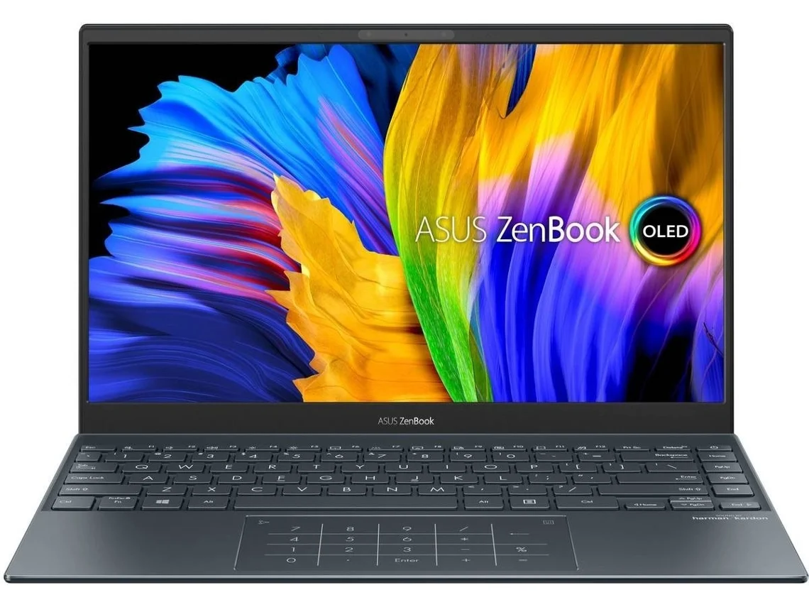 Portátil ASUS Zenbook UM325UA-R75AHDCB1 (Outlet Grade A - 13.3'' - AMD Ryzen 7 5700U - RAM: 16 GB - 512 GB SSD PCIe - AMD Radeon Graphics)
