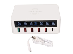 Carregador de múltiplas portas 6 usb 100w EOOCOO