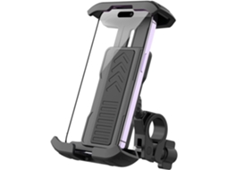 Suporte para Celular com Navegação para Veículos Elétricos, para Motociclismo, com Absorção de Impacto JIAPEI (preto)