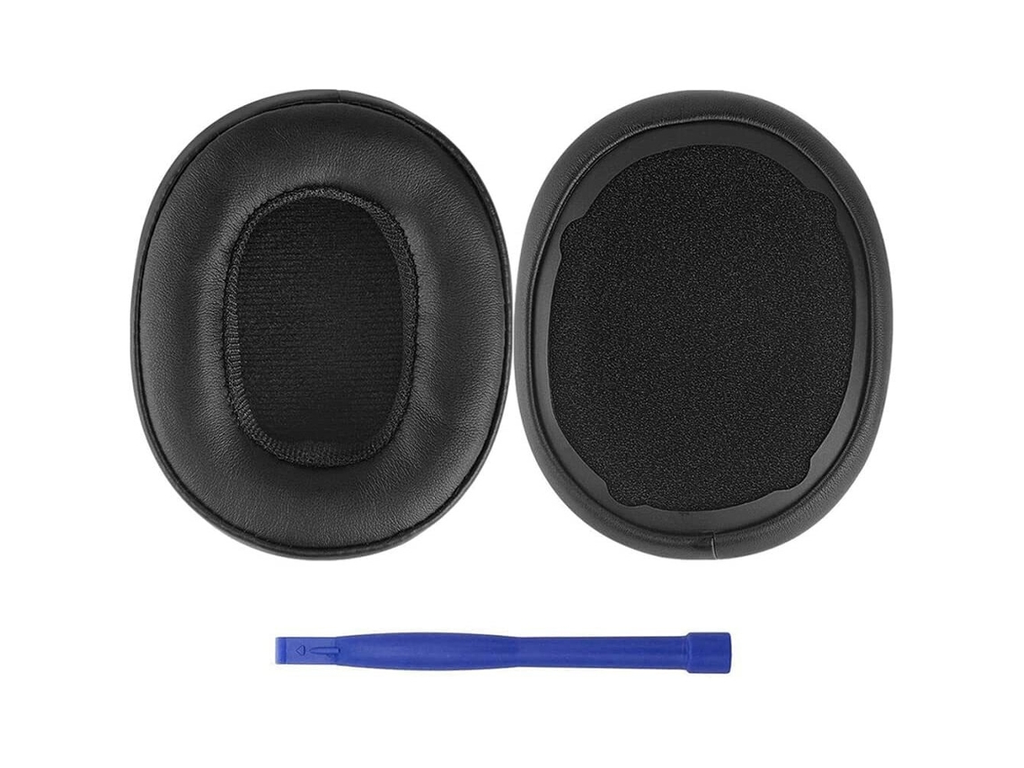 Almofadas Zruxe Para Skullcandy Crusher/hesh (2 Unidades, Espuma/couro Ecológico, Preto)