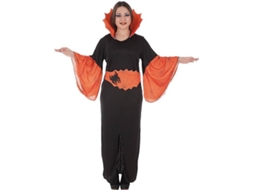 Fato de Mulher TOPDISFARCES Vampira Tarântula (Tam: M/L)