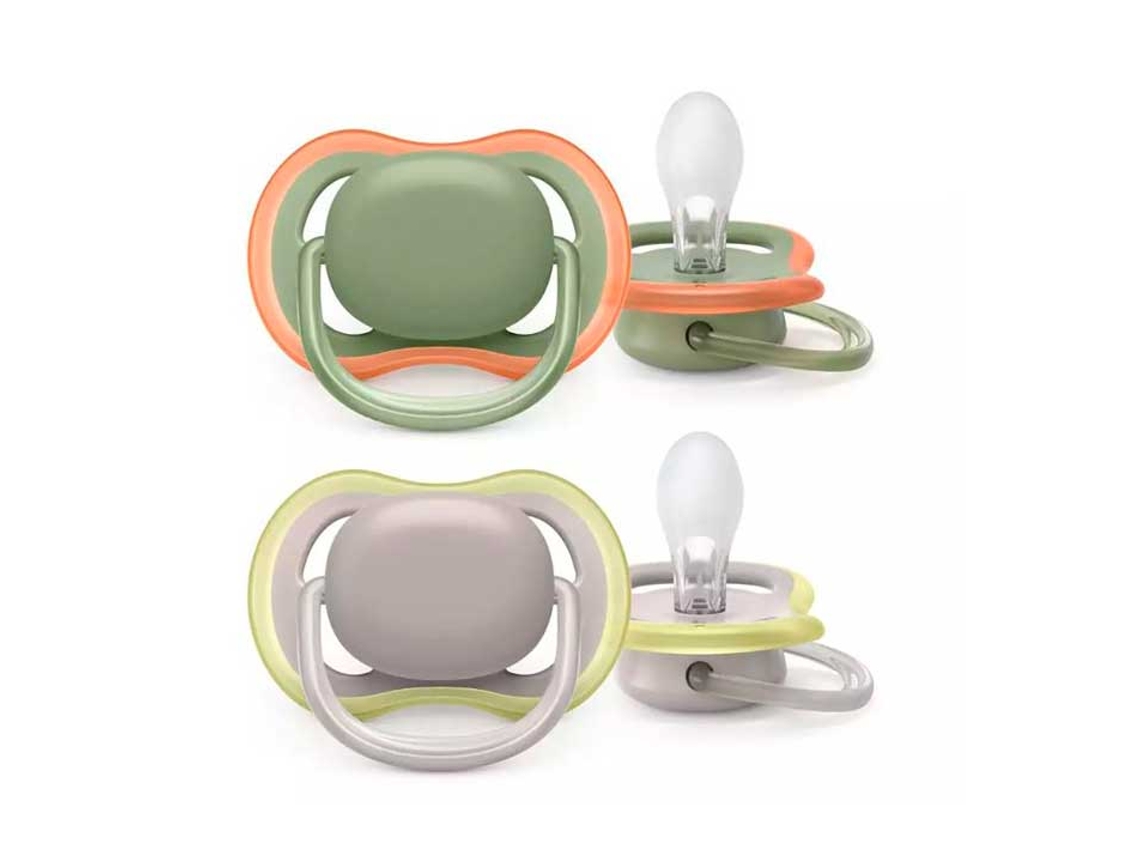 Chupetas PHILIPS AVENT ultra air 6-18 meses Neutro Scf085/20 (2 unidades)