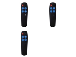 Controle Remoto Universal 3x Para Idosos, Controlador Inteligente Com 7 Teclas Grandes Para Copiar Códigos De Tvs, Decodificadores E Dvds
