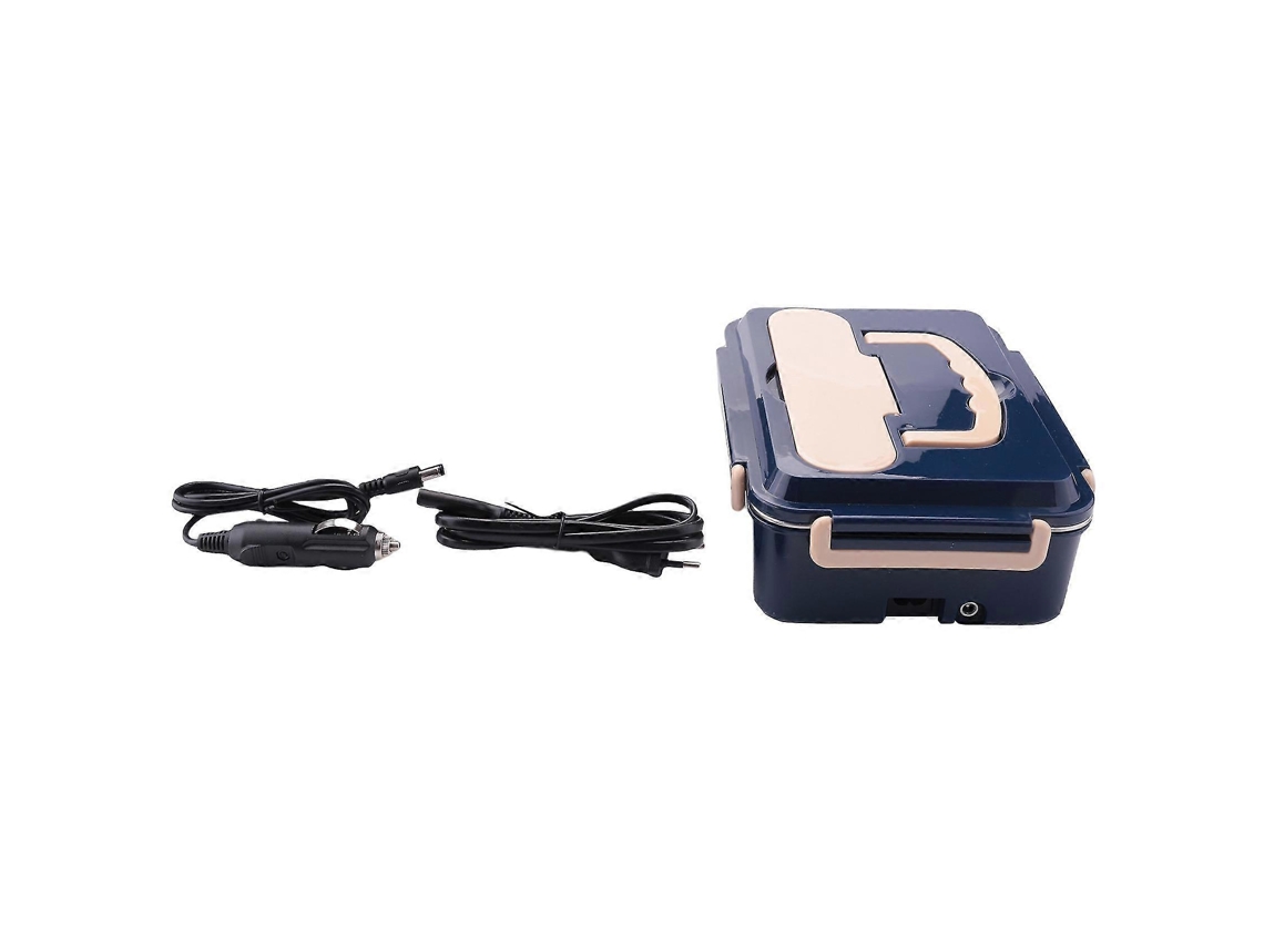 Lancheira Elétrica Com Colher E Hashis, Aquecedor De Alimentos Portátil Para Residências De 220 V E Carros De 12 V/24 V Slowmoose