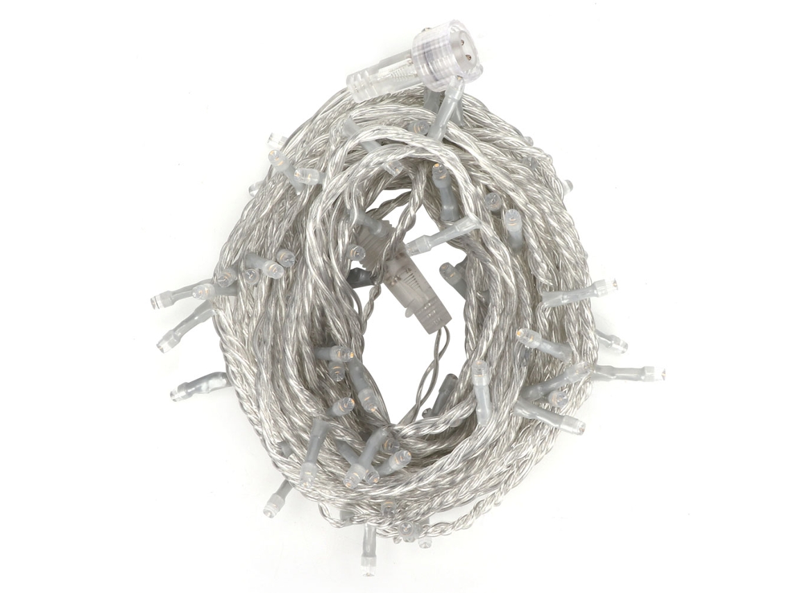 Laxiscreed Fio De Luz Led 10m À Prova De Água Para Decoração Natal Colorida