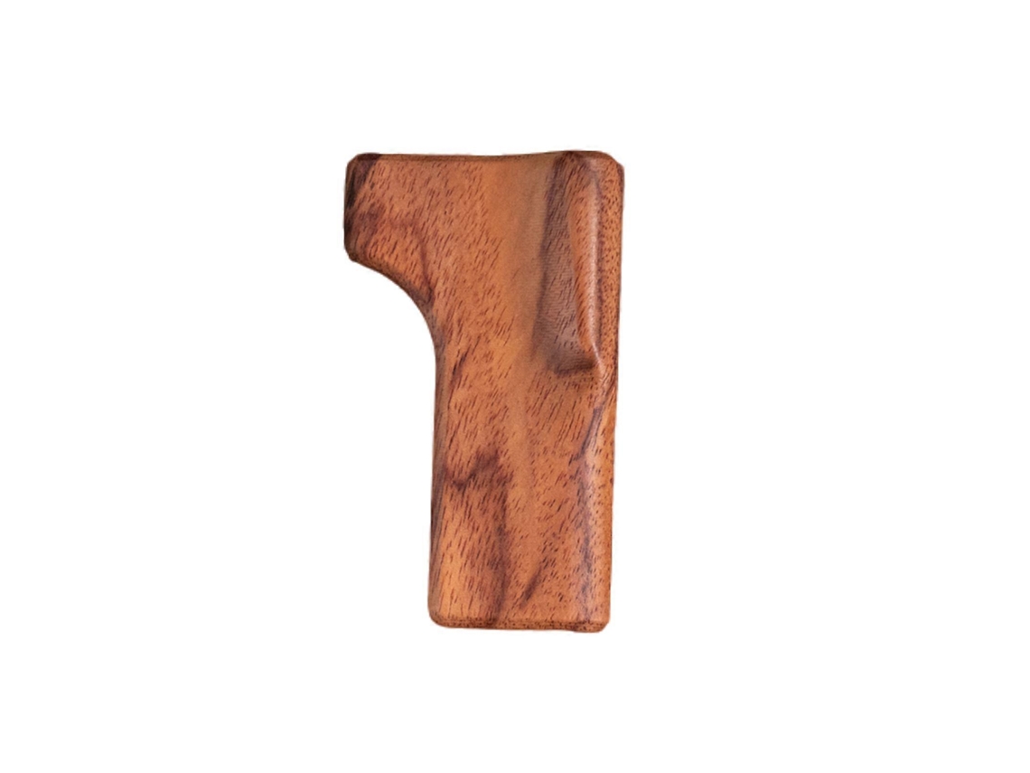Garra De Madeira Sólida Premium Para Nikon Zf Design Ergonômico