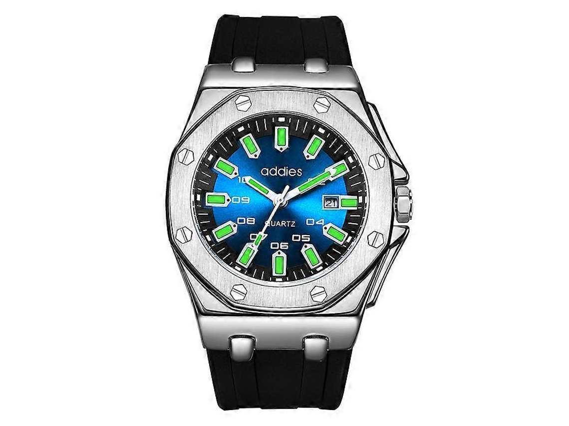 Relógio Multifuncional Luminoso Addies My-052 Business Com Pulseira De Silicone Para Homens