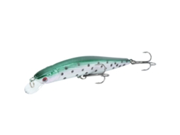 Isca Minnow Plástica com Anzol Treble 7 5pcs