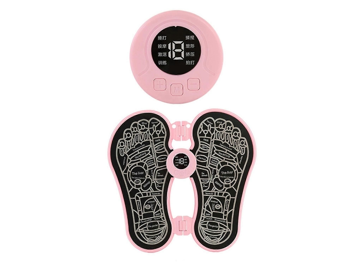 Massageador De Pés Dobrável Smart Pulses, Leve E Eficaz Para Alívio Da Fadiga, Ideal Homens Mulheres.