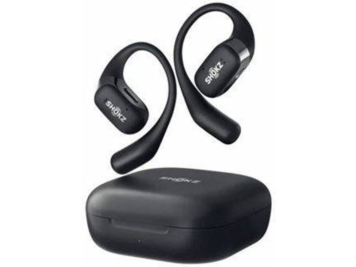 Auriculares Bluetooth SHOKZ Openfit (Outlet Caixa Aberta - In Ear - Microfone - Preto)