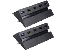 Hub Usb Com 2 Portas, Adaptador Divisor De Para 5 Portas Usb,