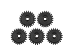 Laxiscreed Conjunto De Engrenagens De Aço Servo Spur Com 24 Dentes E Diâmetro Interno De 0,8 Mm, 5 Peças
