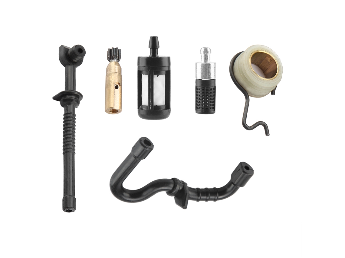 Kit Bomba Óleo Engrenagem Filtro Tubo Combustível para Motosserra STIHIL MS180 MS170 017 018