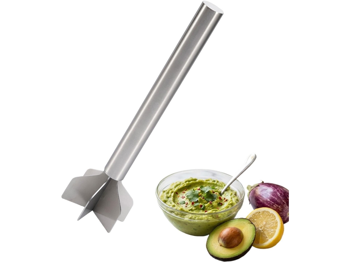 Amassador De Carne Longo E Resistente Ao Calor Para Amassar.