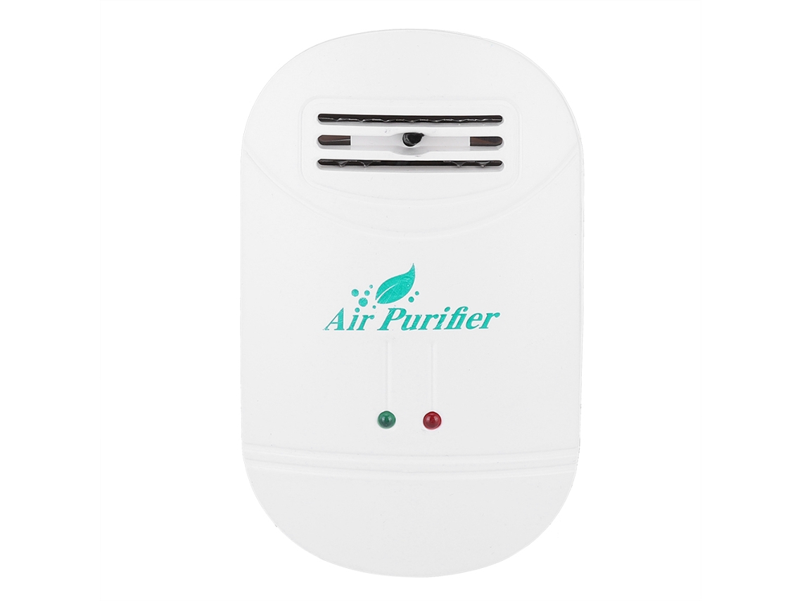 Purificador de Ar Mini com Íons Negativos Remoção de Formaldeído, Pm2.5, Fumaça e Poeira