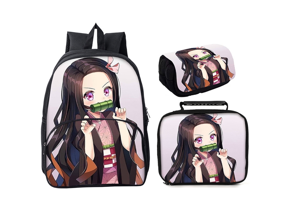Conjunto Escolar 3 Peças, 16 Polegadas Com Mochila