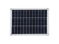 Kit De Carregamento Com Painel Solar De 10w (impermeável Ip65, Compatível Com O Carregamento De Vários Pequenos Eletrodomésticos)