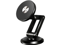 Suporte De Telefone Para Carro, Suporte Magnético Universal De Metal Para Painel E Ventilação, Rotação Ajustável De 360° (preto)