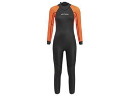 Roupa de Neoprene Feminina de Manga Comprida Vitalis Hi-Vis Laranja Morca