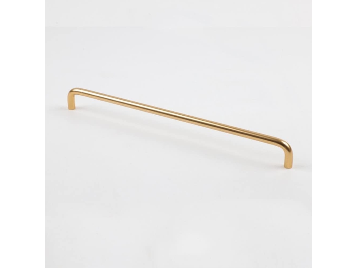 Porta De Alumínio De 522 Mm, Dourada, Puxadores Longos Maciços Youth De 320 Mm Para Guarda-roupa.