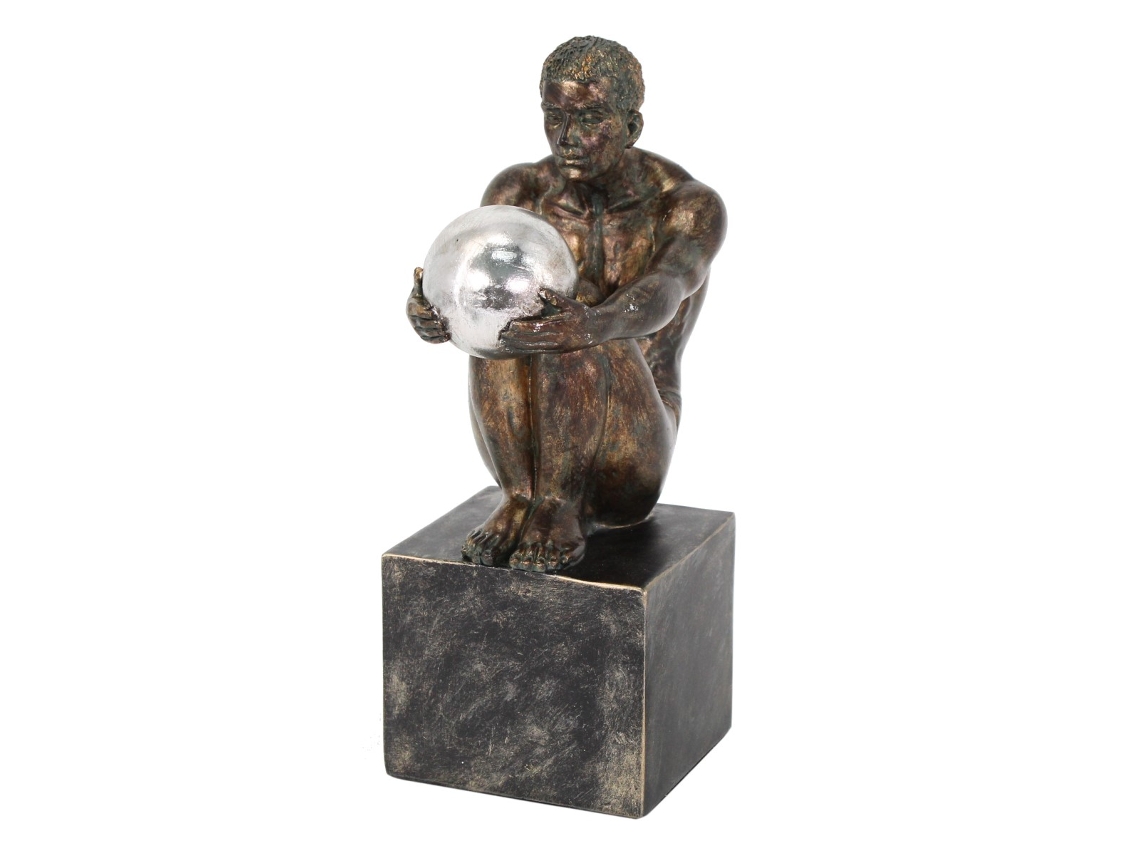 Figura Decorativa BY SIGRIS homem músico