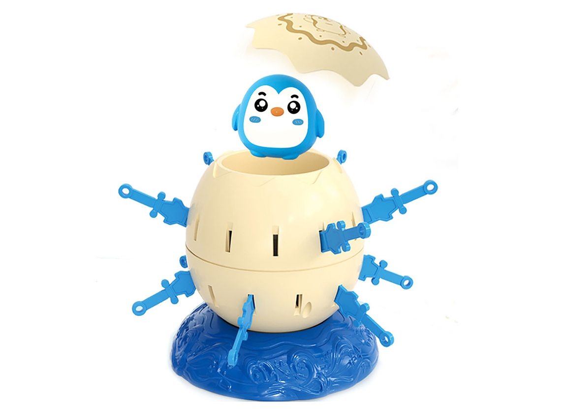 Mali barril Pirata Animal Ejeção Jogo Alívio Estresse Brinquedo Interativo Infantil Azul