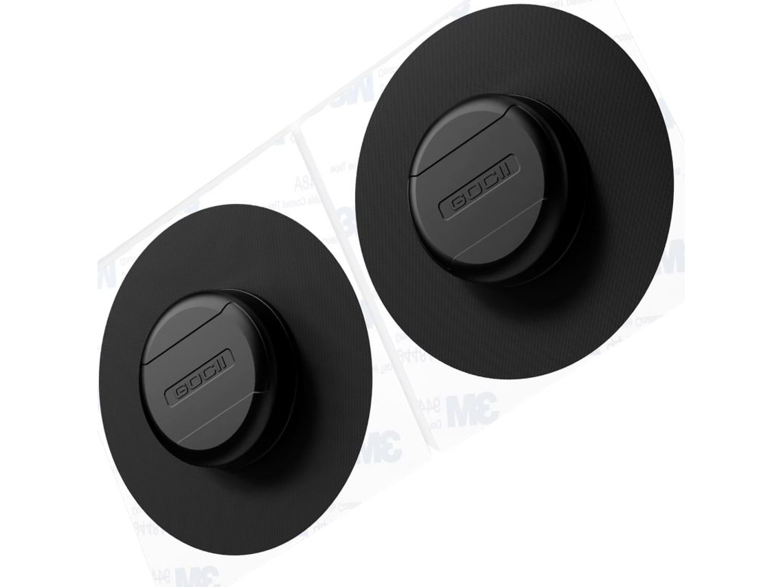 Pack 2x Suporte Adesivo Com Rastreador Global Sem Mensalidade | Proteção Discreta | Localizador Para Malas Mochilas E Equipamento Android