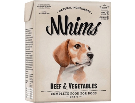 Ração para Cães  (375g - Húmida - Sabor: Carne e Vegetais)