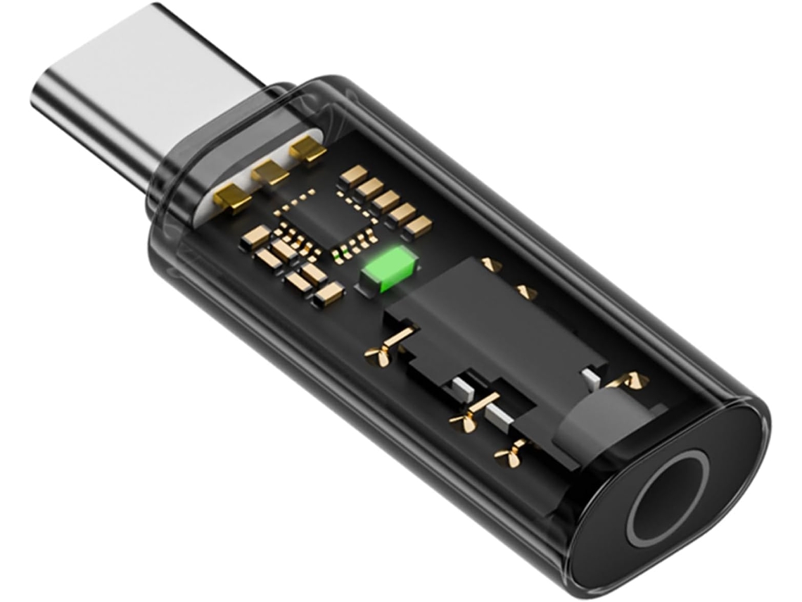 Adaptador Usb-c Para Porta De Áudio Sem Perdas, Som Nítido Para Celular E Tablet De 15 Polegadas