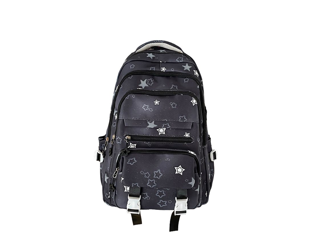 Laxiscreed Mochila Estilo Coreano Para Jovens Com Estrelas E Grande Capacidade