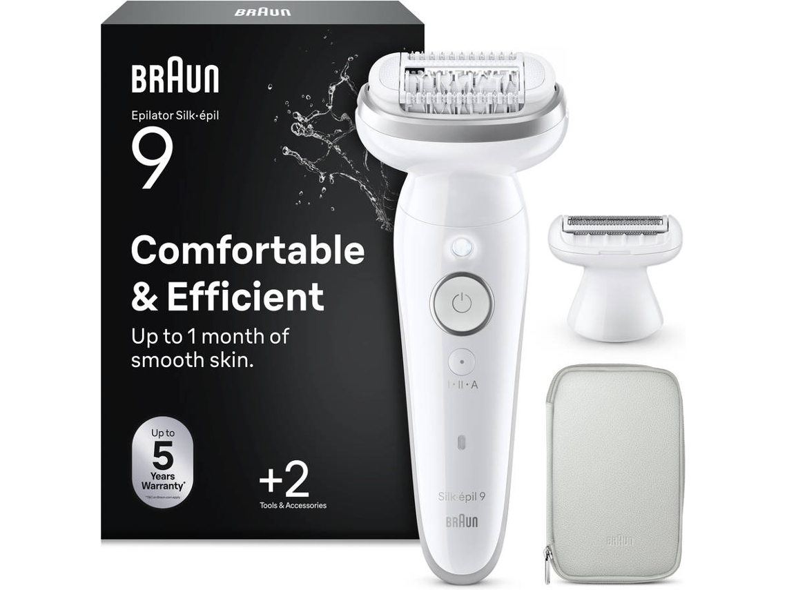 Depiladora BRAUN Silk·épil S9 9-030 (Arranque - Multi-zonas - Bateria)