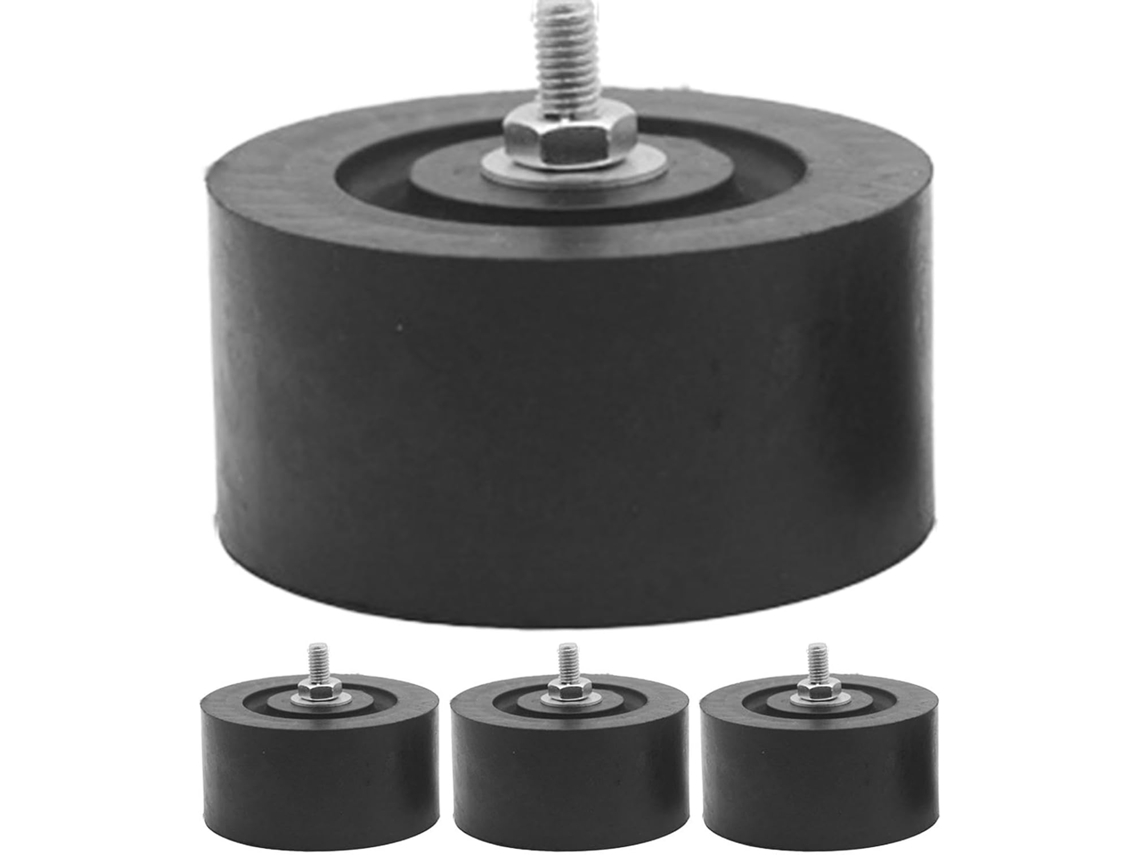 Almofadas De Borracha Antivibração Para Ar Condicionado - 4 Peças