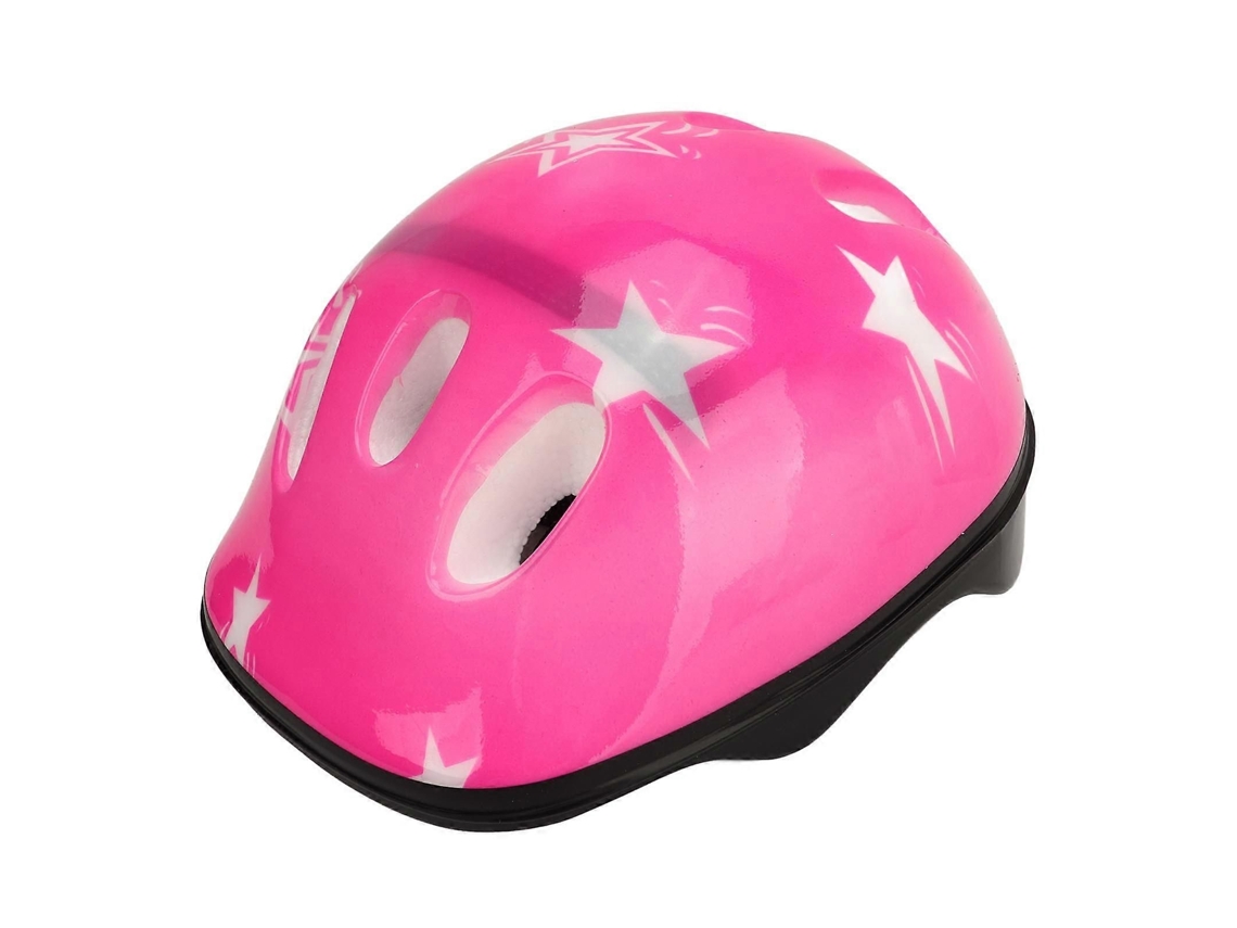 Capacete Infantil Verdant Touch, Rosa, com Forro de Impacto e Alça Ajustável TAISHENGDA