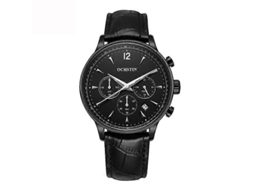 Relógio De Pulso Masculino Multifuncional Ochstin 6050a Com Mecanismo De Quartzo E Pulseira De Couro.