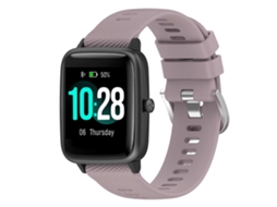 Pulseira De Silicone Texturizada Cruzada De 19 Mm Para Xiaomi Haylou Solar Ls01