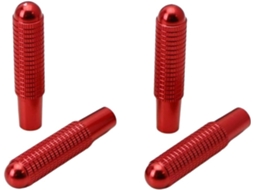 Maçanetas De Fechadura Porta Aparafusadas Em Alumínio Vermelho, Compatíveis Com Cla Gla Classe W117 C117 X156