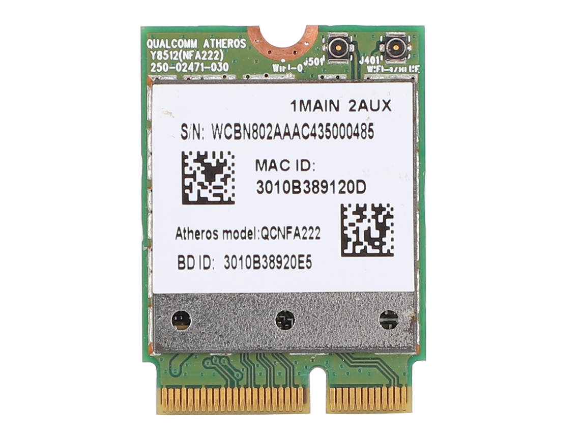Para Placa Wifi Qualcomm Atheros 2.4/5 Ghz Dual Band 802.11abgn Com Bluetooth 4.0 Slowmoose