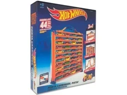Mala HOT WHEELS Porta-Carros 3 em 1 (Idade Minima Recomendada: 5 Anos)