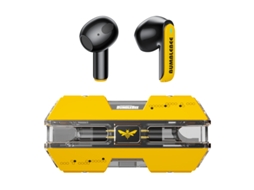 Auriculares Sem Fio Redução Ruído Baixa Latência Jogos YIZHOOD Bluetooth Premium Amarelo