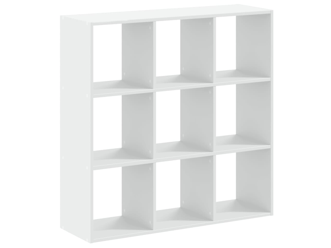 Estante VIDAXL Branco Madeira processada (102x32x102 cm)