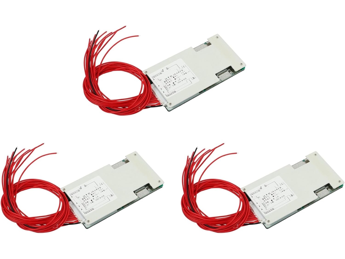 Placa de Circuito Impresso para Bateria de Íon lítio 3x 48v 14s 45a com Balanceamento, Adequada para Bicicletas e Scooters Elétricas. SFUSHOS (pcb)